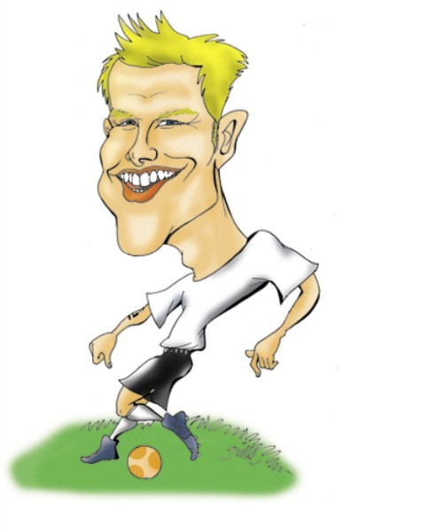 Beckham bắt đầu chơi bóng từ năm 12 tuổi cho đội thiếu niên của CLB Tottenham Hostpur.